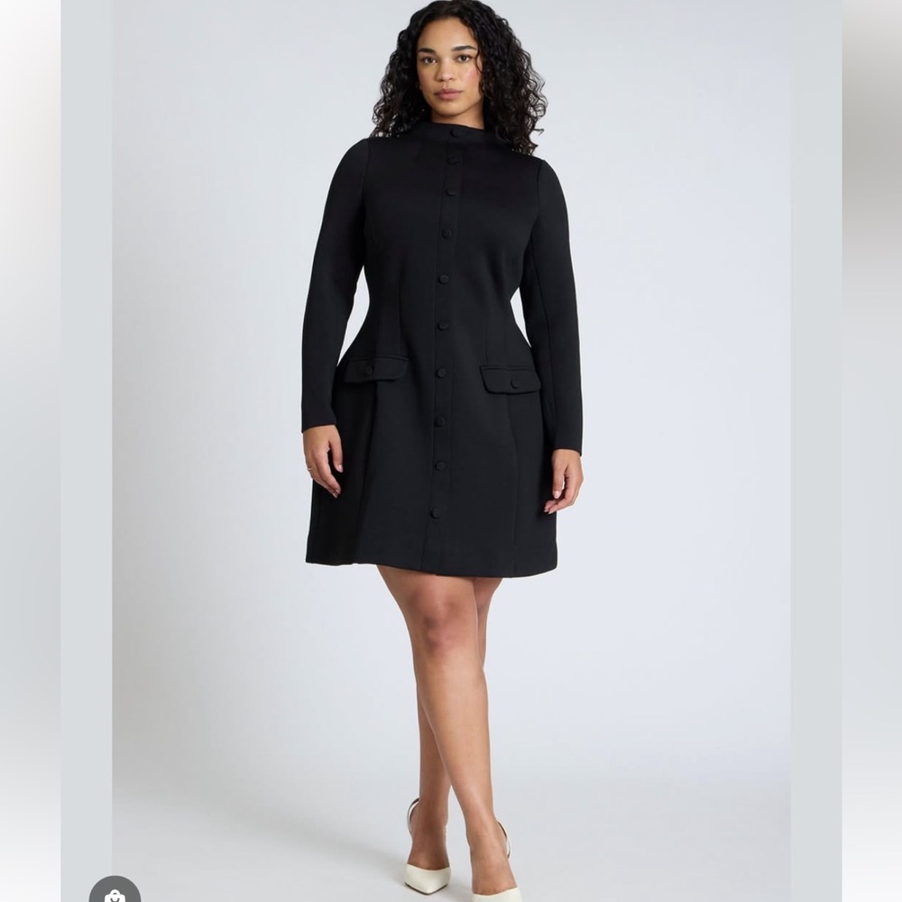 Mock Neck Mini Dress nwt size16